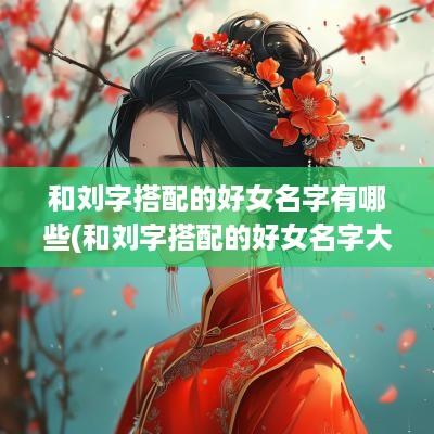 和刘字搭配的好女名字有哪些(和刘字搭配的好女名字大全)