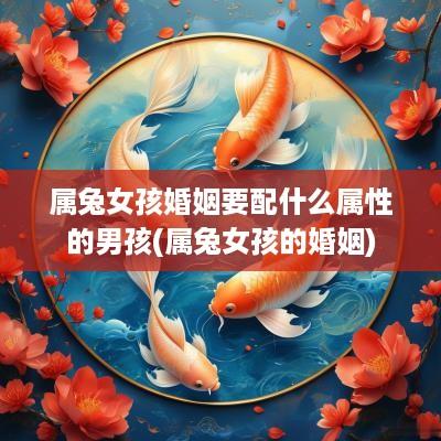 属兔女孩婚姻要配什么属性的男孩(属兔女孩的婚姻)