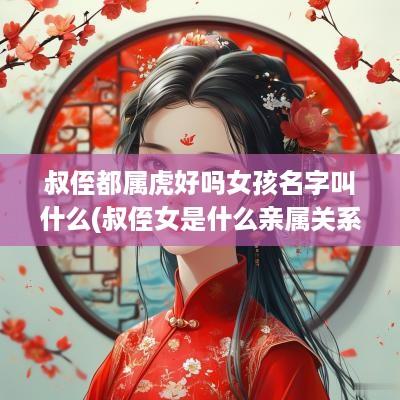 叔侄都属虎好吗女孩名字叫什么(叔侄女是什么亲属关系)