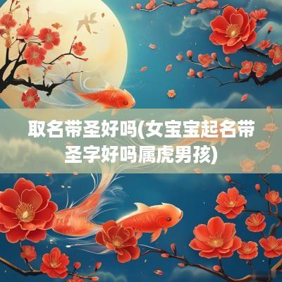 取名带圣好吗(女宝宝起名带圣字好吗属虎男孩)