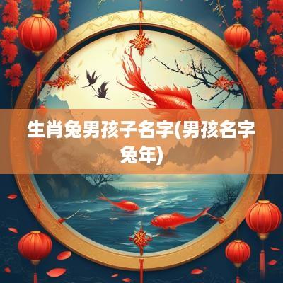 生肖兔男孩子名字(男孩名字蛇年)