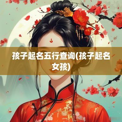 孩子起名五行查询(孩子起名女孩)