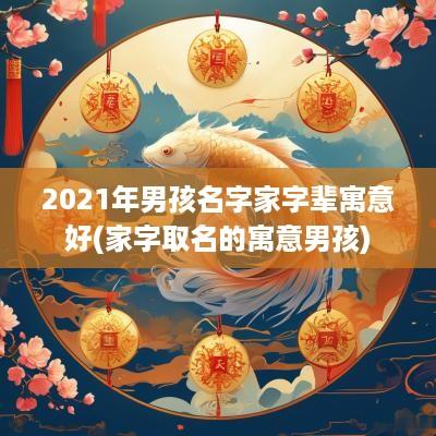 2025年男孩名字家字辈寓意好(家字取名的寓意男孩)