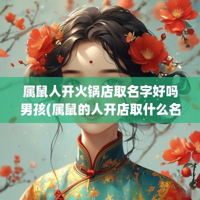 属鼠人开火锅店取名字好吗男孩(属鼠的人开店取什么名字旺)