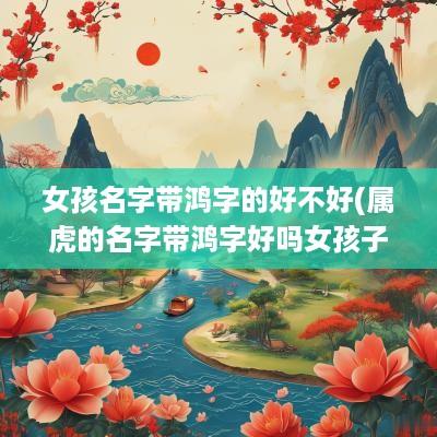 女孩名字带鸿字的好不好(属虎的名字带鸿字好吗女孩子)