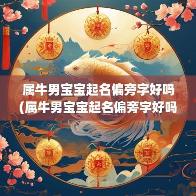 属牛男宝宝起名偏旁字好吗(属牛男宝宝起名偏旁字好吗怎么取)