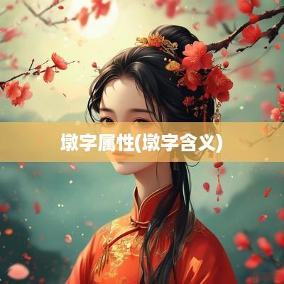 墩字属性(墩字含义)