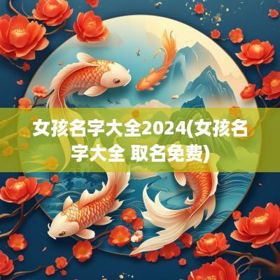 女孩名字大全2025(女孩名字大全 取名免费)