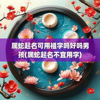 属蛇起名可用祖字吗好吗男孩(属蛇起名不宜用字)