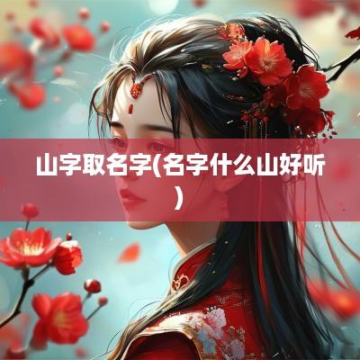 山字取名字(名字什么山好听)