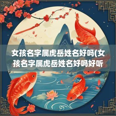 女孩名字属虎岳姓名好吗(女孩名字属虎岳姓名好吗好听吗)