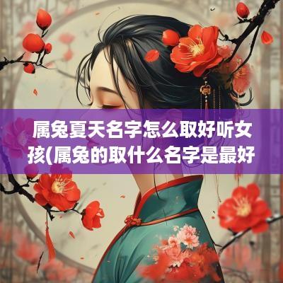 属兔夏天名字怎么取好听女孩(属兔的取什么名字是最好的女孩)