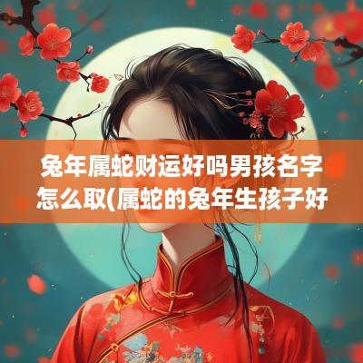 蛇年属蛇财运好吗男孩名字怎么取(属蛇的蛇年生孩子好不好)