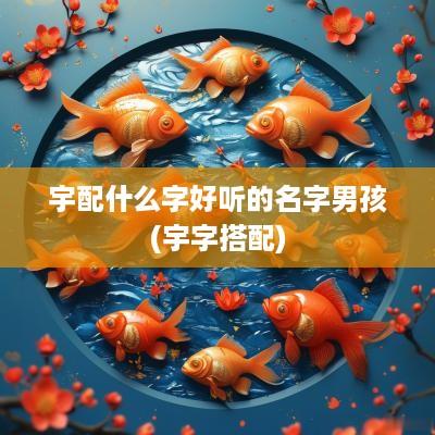 宇配什么字好听的名字男孩(宇字搭配)