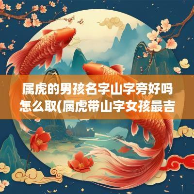 属虎的男孩名字山字旁好吗怎么取(属虎带山字女孩最吉利的名字)