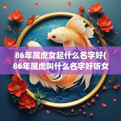 86年属虎女起什么名字好(86年属虎叫什么名字好听女孩)
