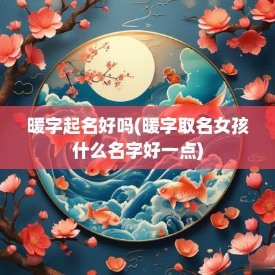 暖字起名好吗(暖字取名女孩什么名字好一点)