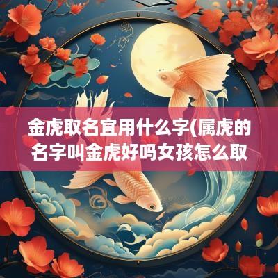 金虎取名宜用什么字(属虎的名字叫金虎好吗女孩怎么取)