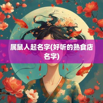 属鼠人起名字(好听的熟食店名字)