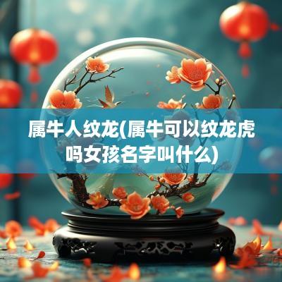 属牛人纹龙(属牛可以纹龙虎吗女孩名字叫什么)