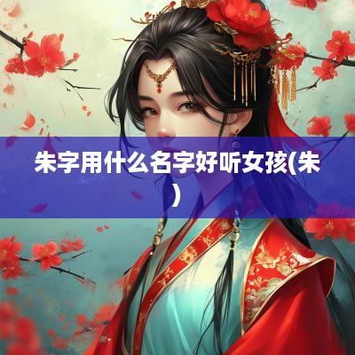 朱字用什么名字好听女孩(朱)