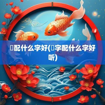 婳配什么字好(垚字配什么字好听)