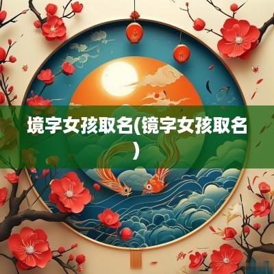 境字女孩取名(镜字女孩取名)