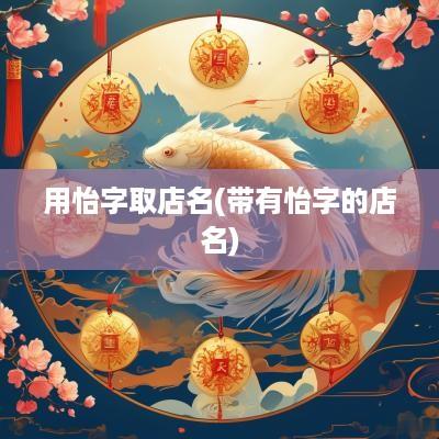 用怡字取店名(带有怡字的店名)
