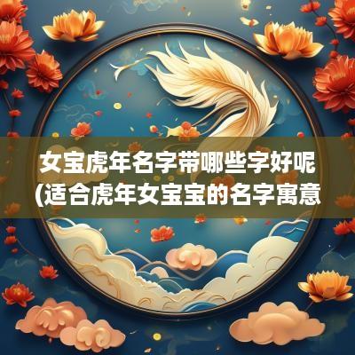 女宝蛇年名字带哪些字好呢(适合蛇年女宝宝的名字寓意好的字)