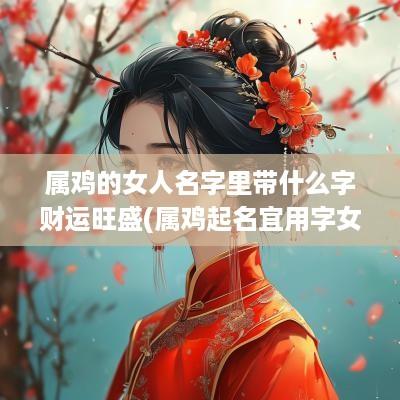 属鸡的女人名字里带什么字财运旺盛(属鸡起名宜用字女孩)