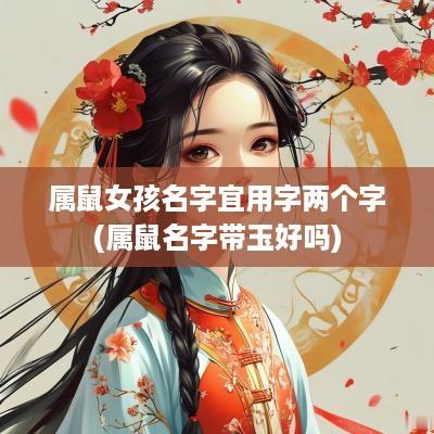 属鼠女孩名字宜用字两个字(属鼠名字带玉好吗)