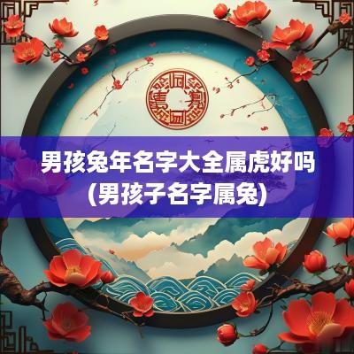 男孩蛇年名字大全属虎好吗(男孩子名字属兔)
