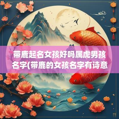 带鹿起名女孩好吗属虎男孩名字(带鹿的女孩名字有诗意)