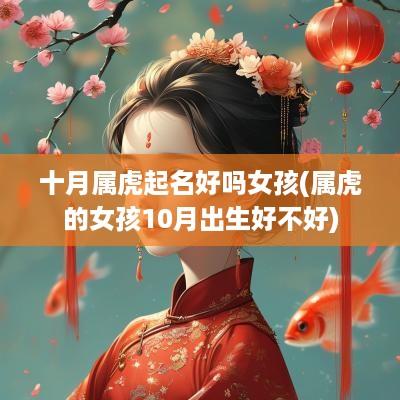 十月属虎起名好吗女孩(属虎的女孩10月出生好不好)