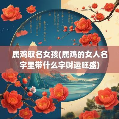 属鸡取名女孩(属鸡的女人名字里带什么字财运旺盛)