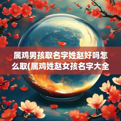 属鸡男孩取名字姓赵好吗怎么取(属鸡姓赵女孩名字大全)
