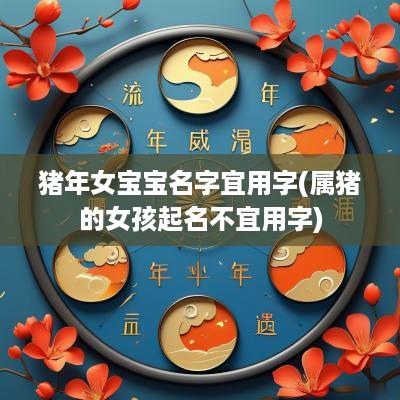 猪年女宝宝名字宜用字(属猪的女孩起名不宜用字)