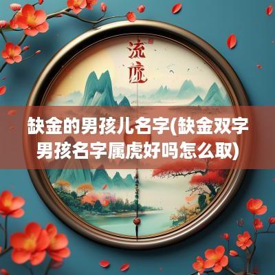 缺金的男孩儿名字(缺金双字男孩名字属虎好吗怎么取)
