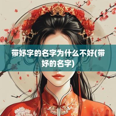 带妤字的名字为什么不好(带妤的名字)