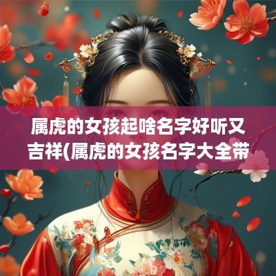属虎的女孩起啥名字好听又吉祥(属虎的女孩名字大全带金)
