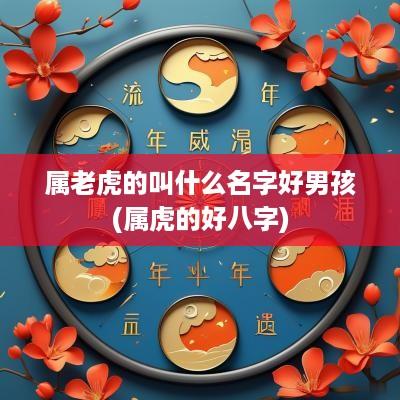 属老虎的叫什么名字好男孩(属虎的好八字)
