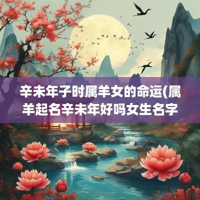 辛未年子时属羊女的命运(属羊起名辛未年好吗女生名字)
