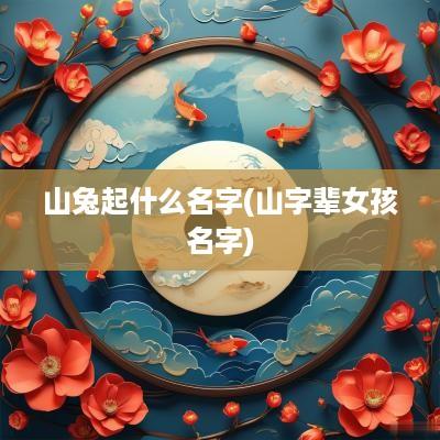山兔起什么名字(山字辈女孩名字)