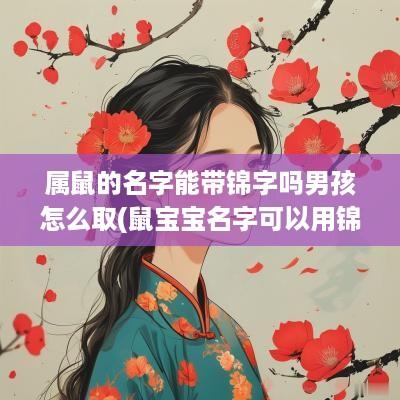 属鼠的名字能带锦字吗男孩怎么取(鼠宝宝名字可以用锦字吗)