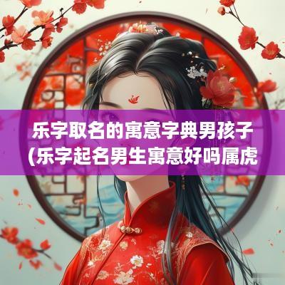 乐字取名的寓意字典男孩子(乐字起名男生寓意好吗属虎宝宝)