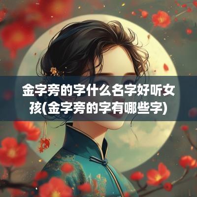 金字旁的字什么名字好听女孩(金字旁的字有哪些字)