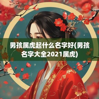 男孩属虎起什么名字好(男孩名字大全2025属虎)
