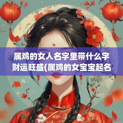 属鸡的女人名字里带什么字财运旺盛(属鸡的女宝宝起名字哪个字好)