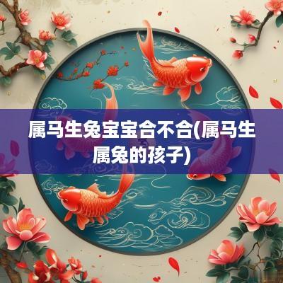 属马生兔宝宝合不合(属马生属兔的孩子)