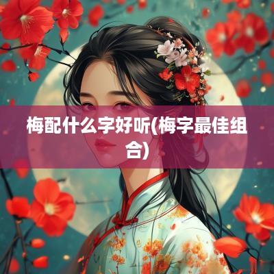 梅配什么字好听(梅字最佳组合)